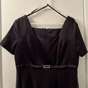Black Stage Accents Formal Dress